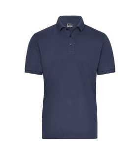 Pánska polokošeľa (JN Mens BIO Stretch-Polo Work SOLID) > modrá (navy) > M