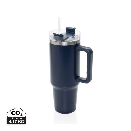 Termohrnček 1200ml Peakflow z RCS recykl. nerezovej ocele > modrá (navy)
