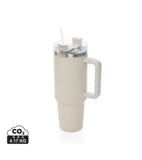 Termohrnček 1200ml Peakflow z RCS recykl. nerezovej ocele > hnedá (warm)