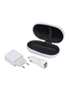 Cestovná sada typu USB + C > biela