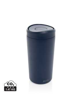 Termohrnček 400ml Avira Alix z RCS recykl. nerezovej ocele > modrá (navy)
