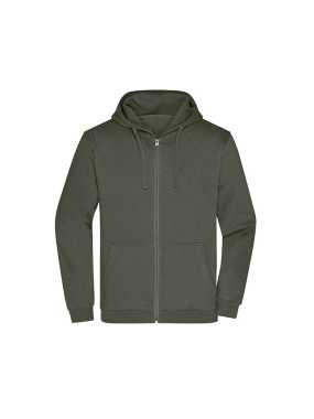 Pánska mikina (JN Promo Zip Hoody Men) > šedá (dark) > S