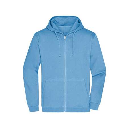 Pánska mikina (DAIBER Promo Zip Hoody Men) > modrá (sky) > S
