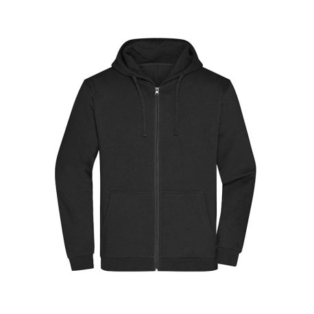 Pánska mikina (DAIBER Promo Zip Hoody Men) > čierna > S