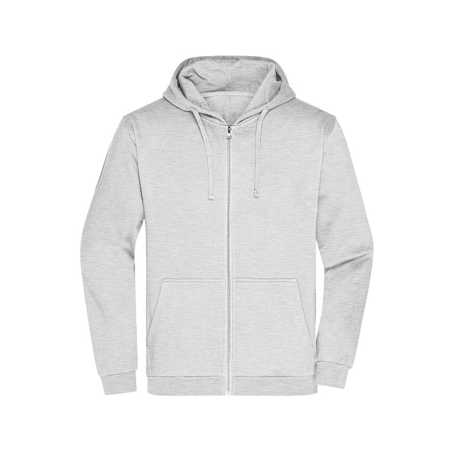 Pánska mikina (DAIBER Promo Zip Hoody Men) > šedá (ash) > S
