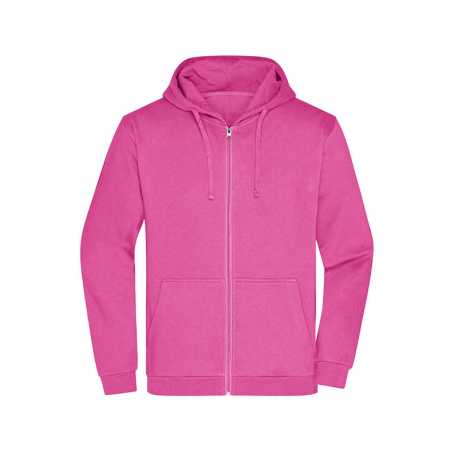 Pánska mikina (DAIBER Promo Zip Hoody Men) > ružová > S