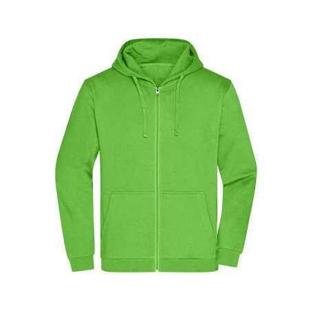 Pánska mikina (DAIBER Promo Zip Hoody Men) > zelená (lime) > S