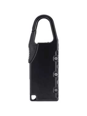 Číselný zámok na batožinu > čierna