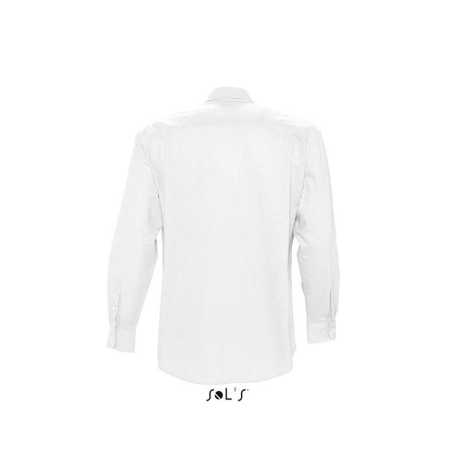 Pánska košeľa (SOLS BOSTON MENS LONG SLEEVE OXFORD SHIRT) > biela > L