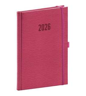 Diár (Rivoli 2026) - 15 x 21 x 2 cm  > ružová > týždenný A5