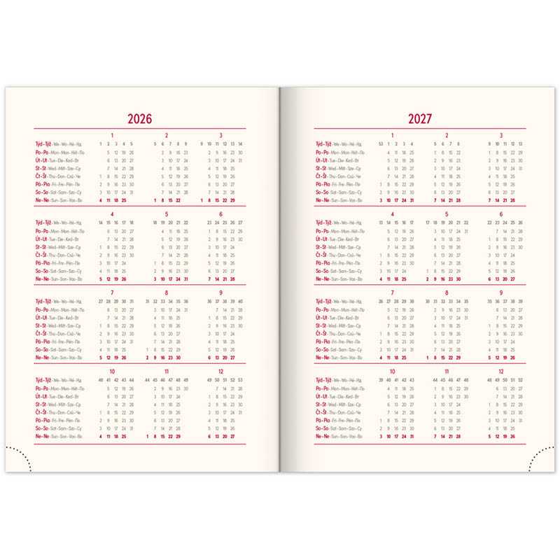 Diár (Rivoli 2026) - 15 x 21 x 2 cm  > sivá > týždenný A5