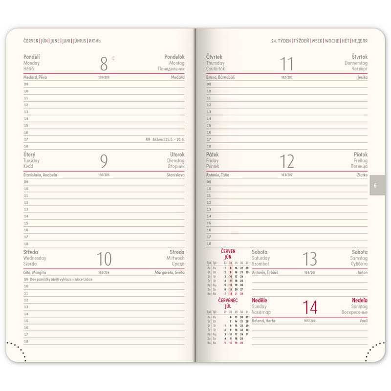 Diár (Rivoli 2026) - 9 x 15,5 x 1 cm  > sivá > vreckový týždenný