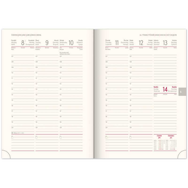 Diár (Rivoli 2026) - 15 x 21 x 2 cm  > svetlomodrá > týždenný A5