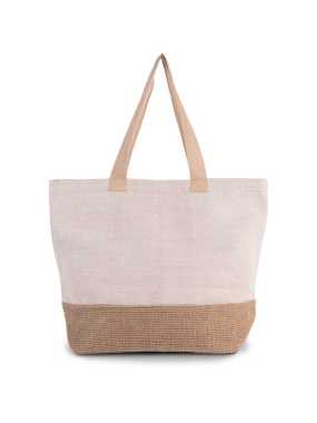 Nákupná taška (Kimood RUSTIC JUCO HOLD-ALL SHOPPER BAG) > prírodna (rustic) / prírodná