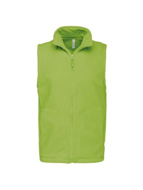 Pánska fleece vesta (KARIBAN LUCA FLEECE GILET) > zelená (lime) > 2XL