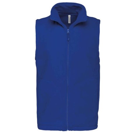 Pánska fleece vesta (KARIBAN LUCA FLEECE GILET) > modrá (royal) > S