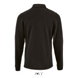 Pánska polokošeľa (SOL'S PERFECT LSL MEN - LONG-SLEEVE PIQUÉ POLO SHIRT)>čierna>S