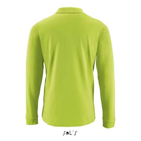 Pánska polokošeľa(SOL'S PERFECT LSL MEN - LONG-SLEEVE PIQUÉ POLO SHIRT)>zelená(apple)>2XL