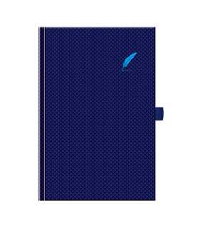 Zápisník (ELEGANT) - 13,8 x 20,5 cm > modrá