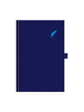 Zápisník (ELEGANT) - 13,8 x 20,5 cm > modrá