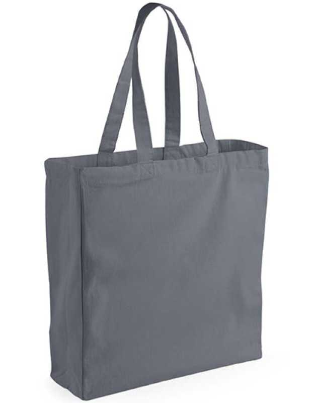 Nákupná taška z bavlny (WM Canvas Classic Shopper) > šedá (graphite)