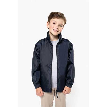 Detská vetrovka (KARIBAN KID'S WINDBREAKER) > biela > 10/12