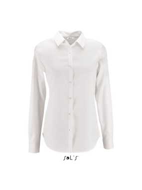 Dámska košeľa (SOL'S WOMEN'S HERRINGBONE SHIRT) > biela > M