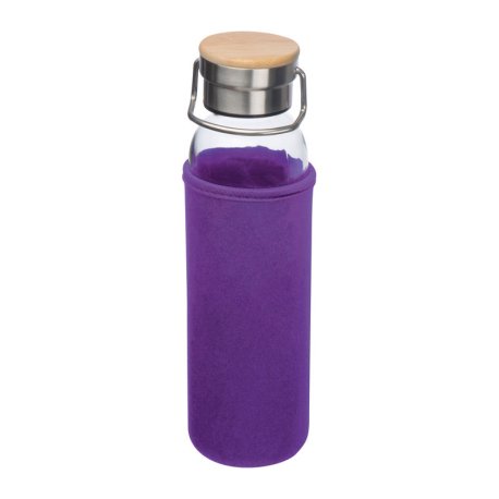 Sklenená fľaša s neoprénovým krytom, 600 ml > fialová(violet)