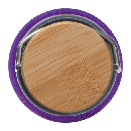 Sklenená fľaša s neoprénovým krytom, 600 ml > fialová(violet)