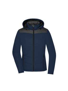 Dámska bunda(JN Ladies Winter Jacket)>modrá (navy) / šedá (anthracite melange)>2XL