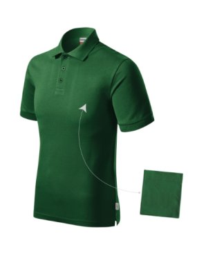 Pánska polokošeľa (RIMECK Resist Heavy Polo) > zelená (fľaškovo) > 4XL
