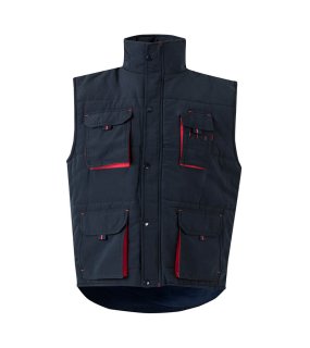Pánska vesta (VELILLA TWO-TONE PADDED VEST) > modrá (navy) / červená > S