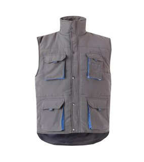 Pánska vesta (VELILLA TWO-TONE PADDED VEST) > šedá / modrá (sky) > XL