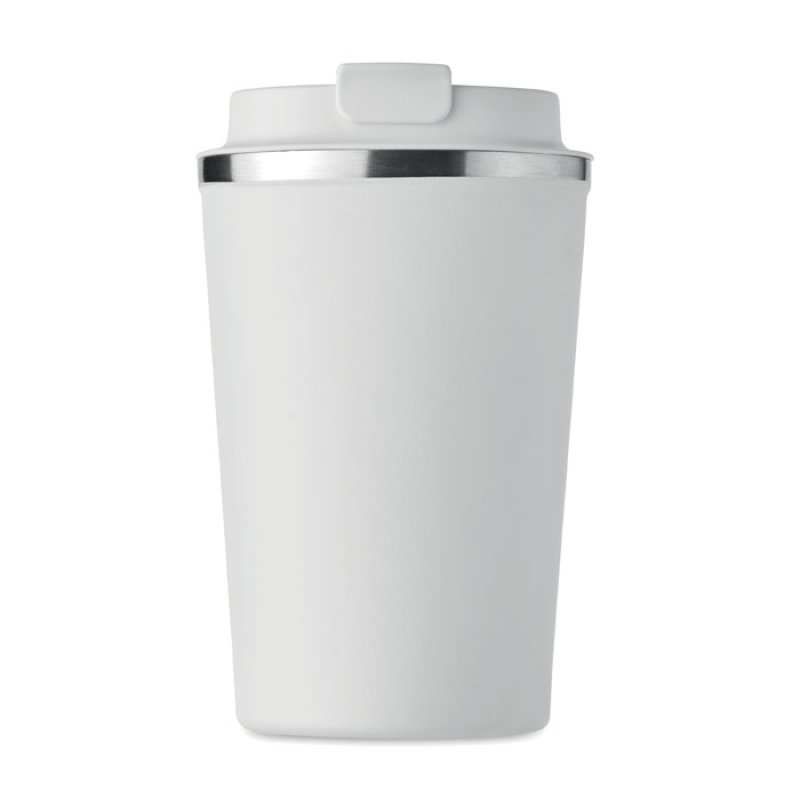 Dvojstenný pohárik 350 ml > biela