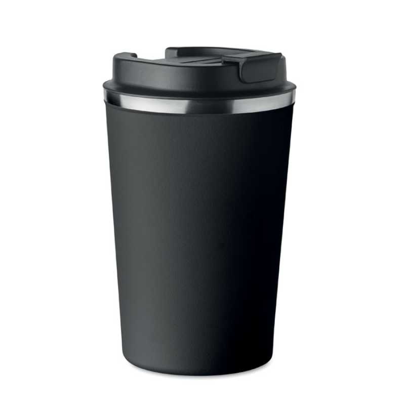 Dvojstenný pohárik 350 ml > čierna