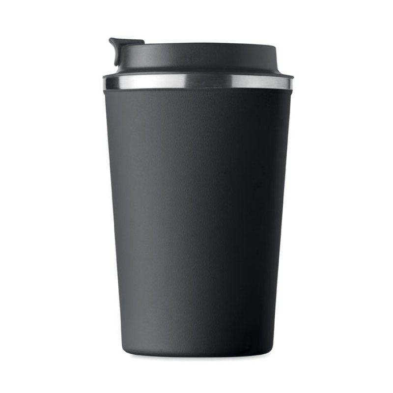 Dvojstenný pohárik 350 ml > čierna