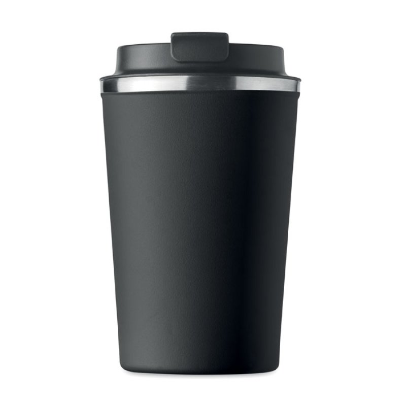 Dvojstenný pohárik 350 ml > čierna