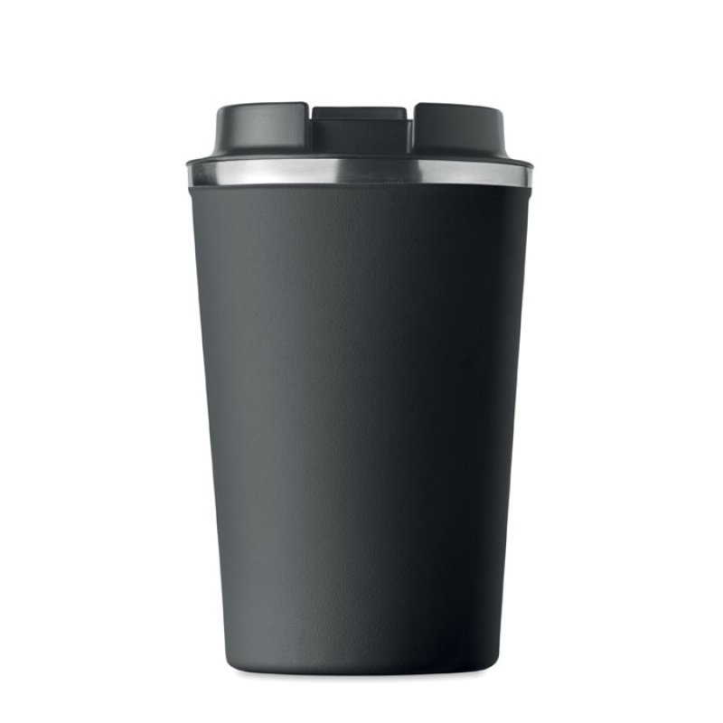 Dvojstenný pohárik 350 ml > čierna