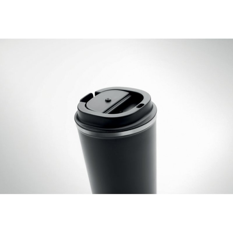Dvojstenný pohárik 350 ml > čierna