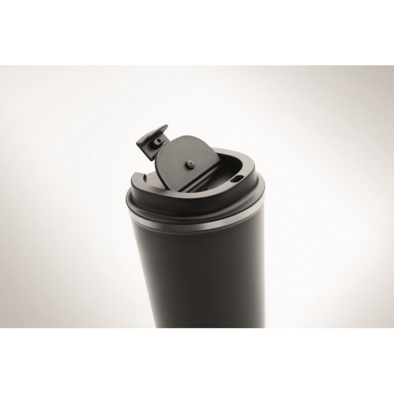 Dvojstenný pohárik 350 ml > čierna
