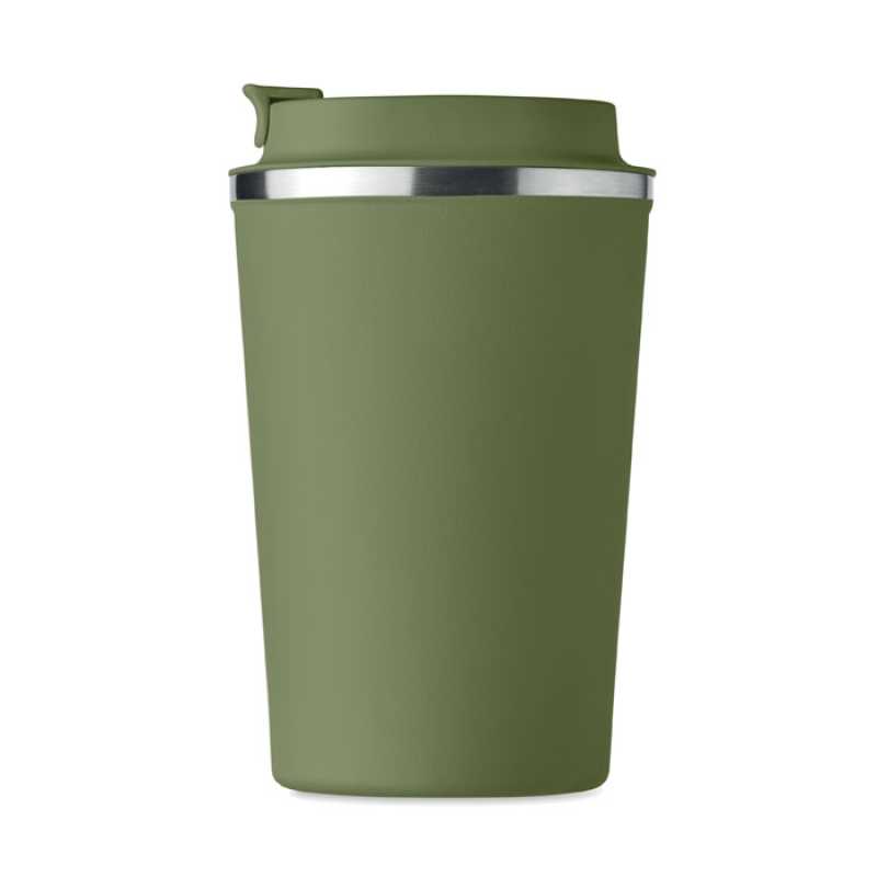 Dvojstenný pohárik 350 ml > zelená (dark)