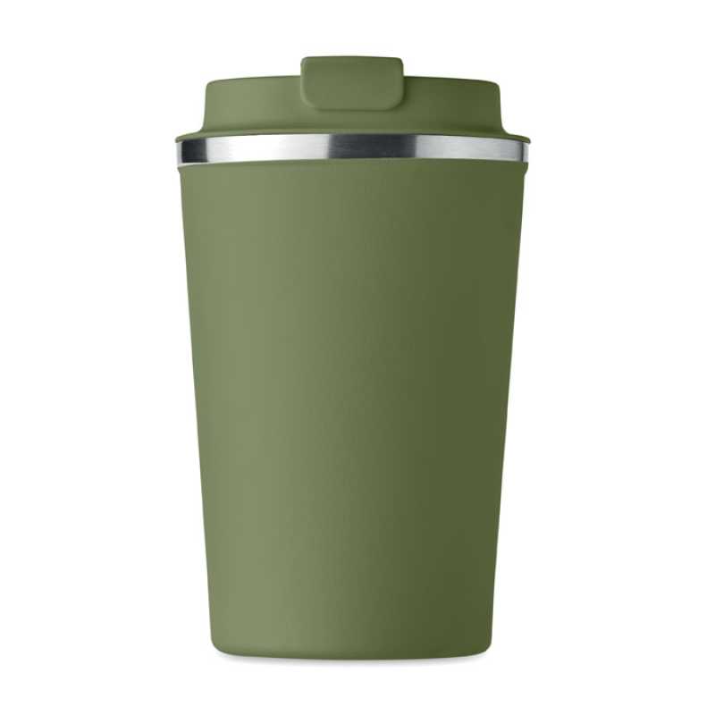 Dvojstenný pohárik 350 ml > zelená (dark)