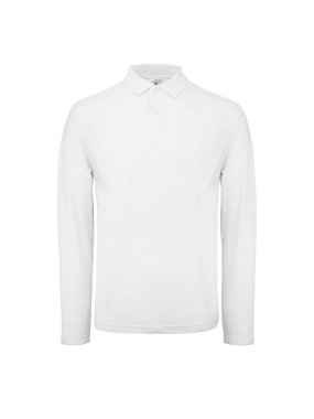 Pánske tričko(B&C ID.001 LSL) > biela > XS