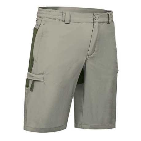 Unisex krátke nohavice (QUEBEC) > béžová (sand) / zelená (military) > S