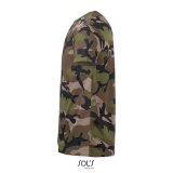 Pánske tričko (MENS ROUND COLLAR T-SHIRT) > zelená (camouflage) > 2XL