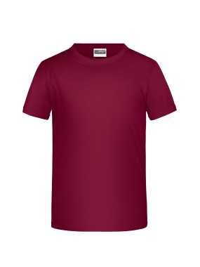 Detské tričko(JN Basic-T Boy 150) > červená (wine) > 2XL