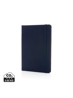 Zápisník A5 z GRS RPET > modrá (navy)