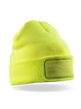 Zimná čiapka (RESULT Recycled Printers Thinsulate Beanie) > žltá