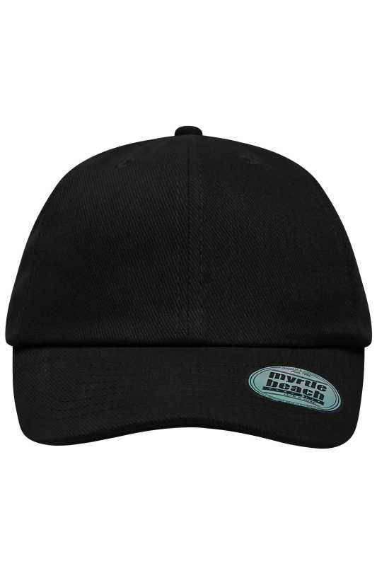 Šiltovka(MB 6 Panel Heavy Brushed Cap) > čierna