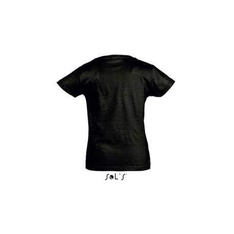 Dievčenské tričko (SOLS CHERRY GIRLS T-SHIRT) > čierna (deep) > 2r